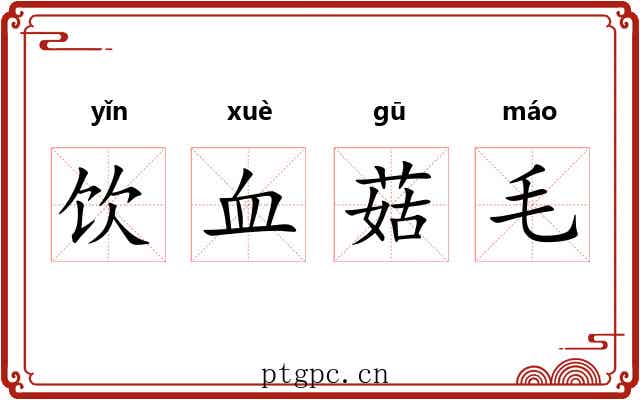 饮血菇毛