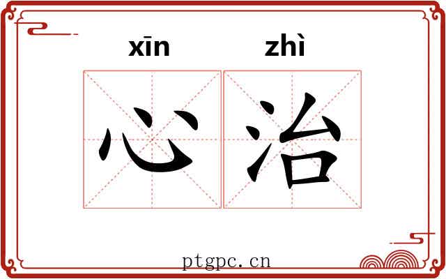 心治 心治