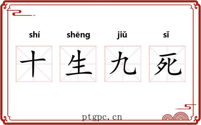 十生九死 十生九死