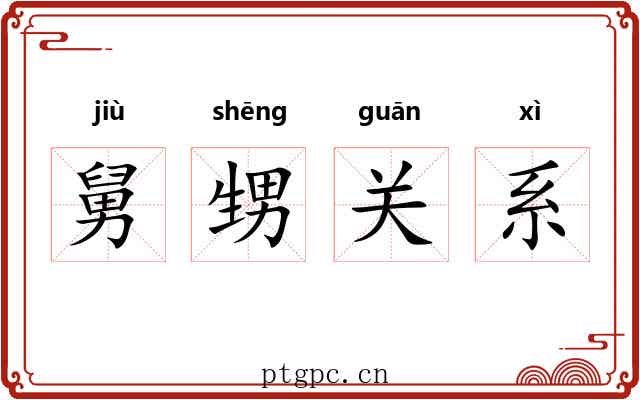 舅甥关系