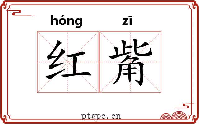 红觜