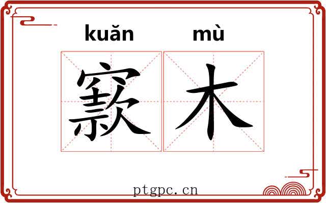窾木
