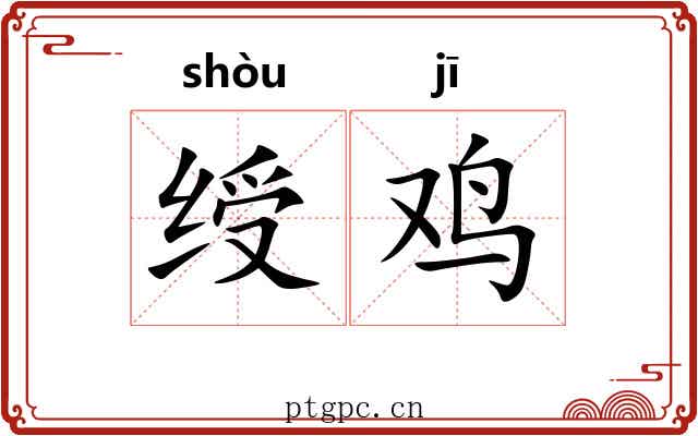 绶鸡