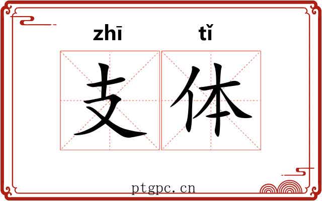 支体
