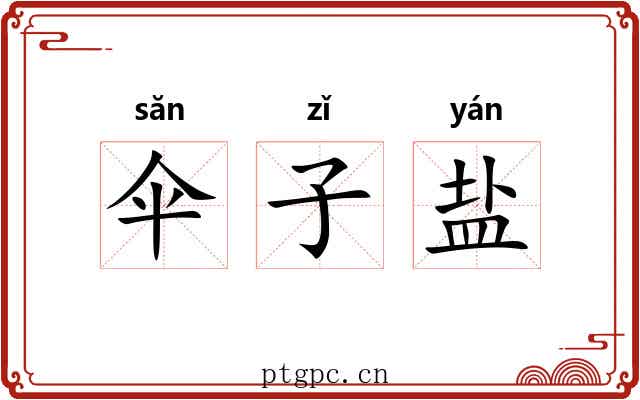 伞子盐