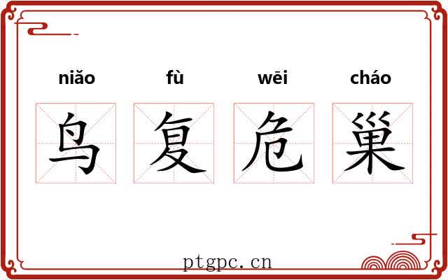 鸟复危巢 鸟复危巢