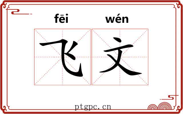 飞文