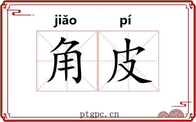 角皮 角皮