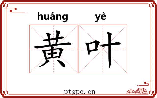 黄叶