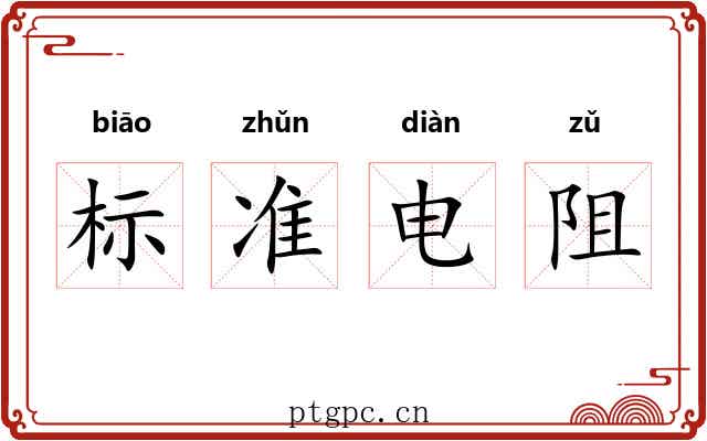 标准电阻