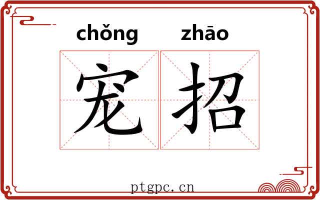 宠招