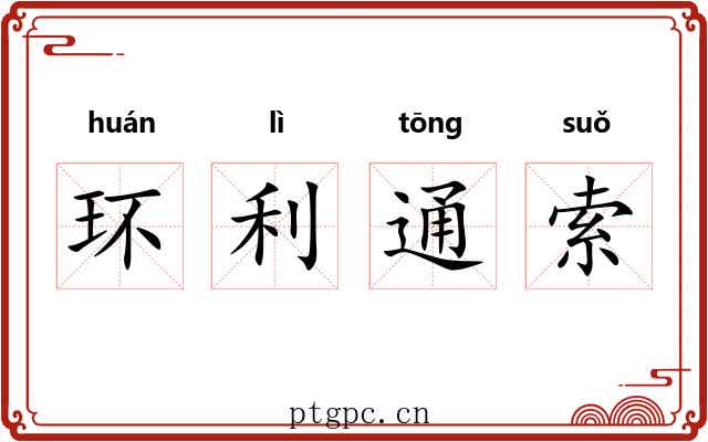 环利通索 环利通索
