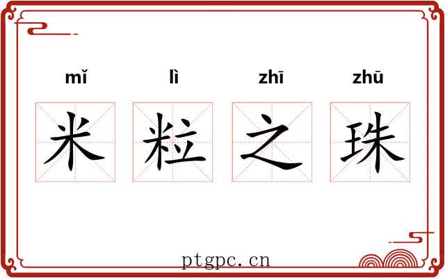 米粒之珠 米粒之珠