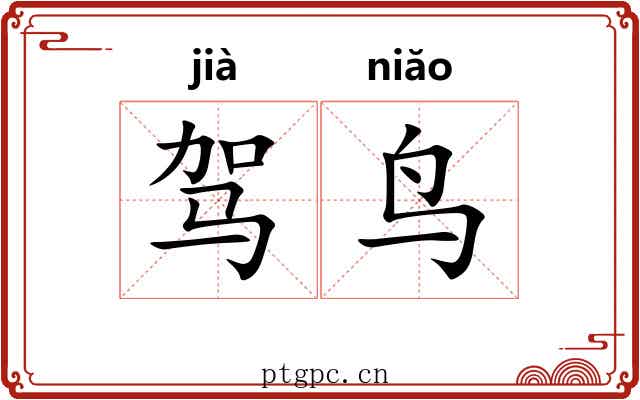 驾鸟