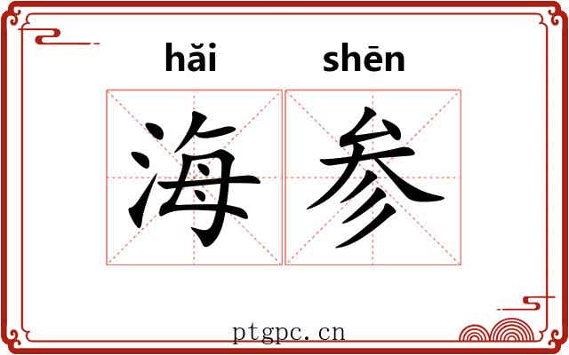 海参 海参