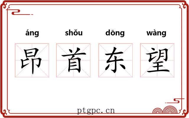昂首东望
