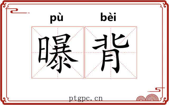 曝背