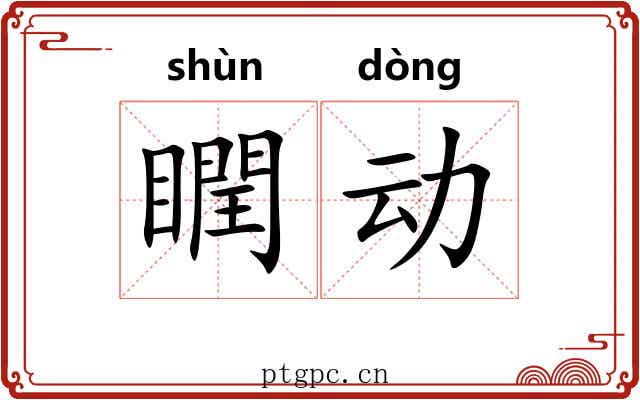 瞤动