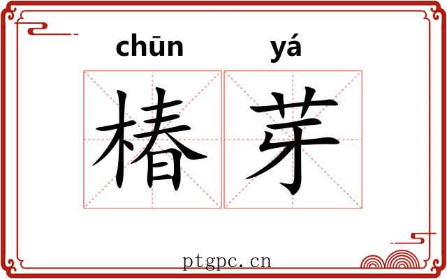椿芽