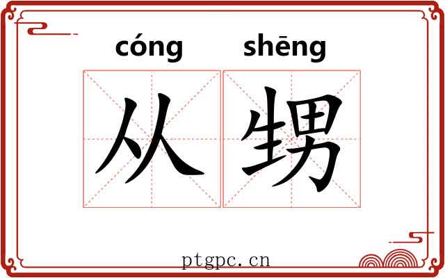 从甥