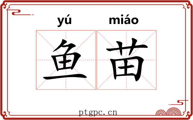 鱼苗 鱼苗