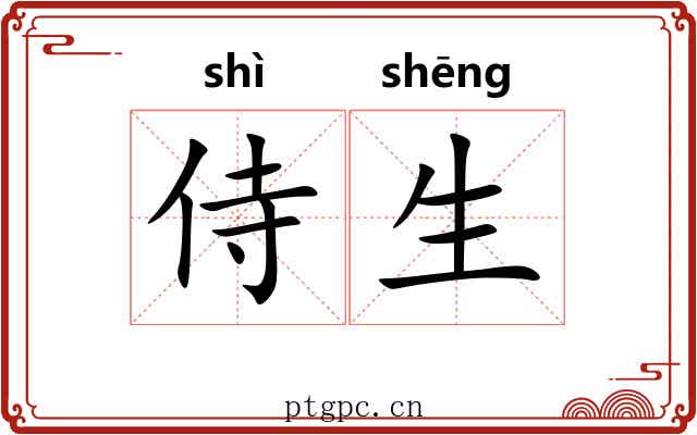 侍生