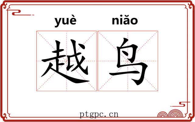 越鸟 越鸟