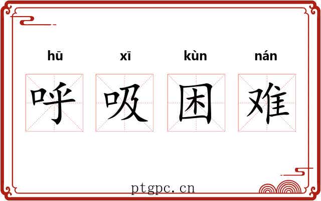 呼吸困难 呼吸困难
