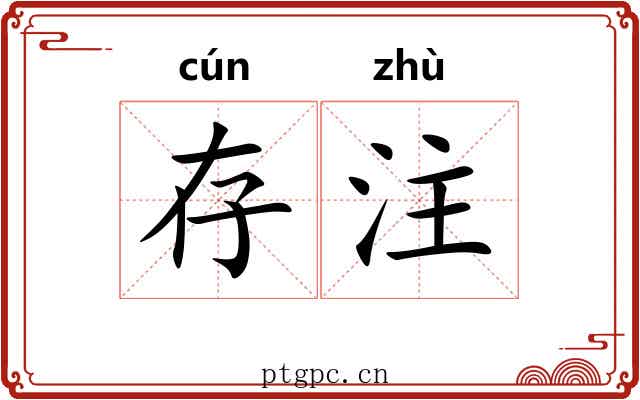 存注