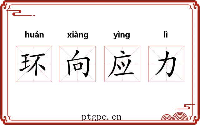 环向应力