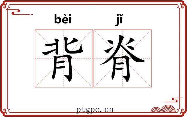 背脊 背脊