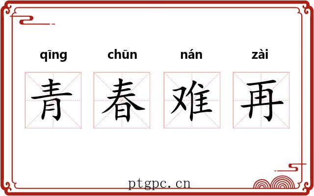 青春难再