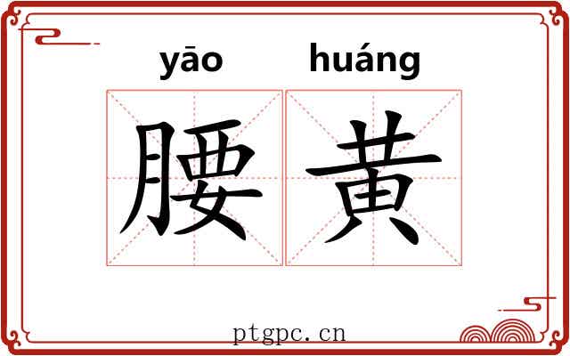 腰黄