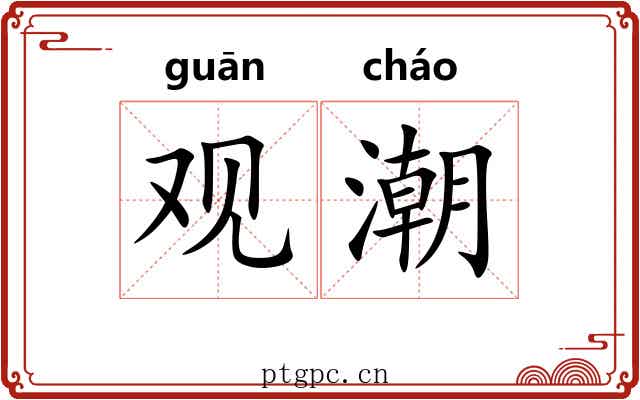 观潮 观潮