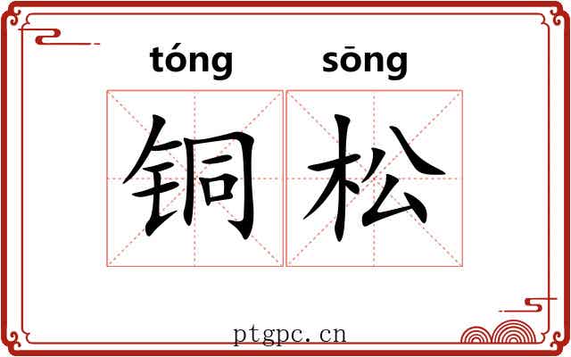 铜松