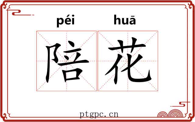 陪花 陪花