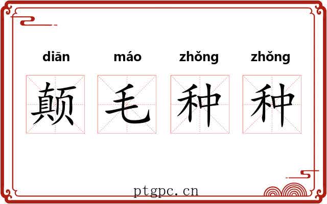 颠毛种种 颠毛种种