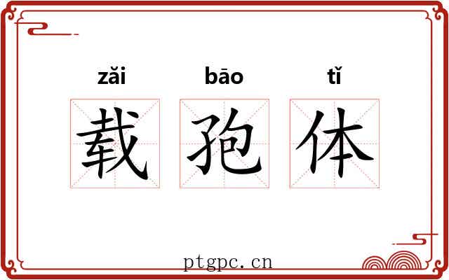 载孢体