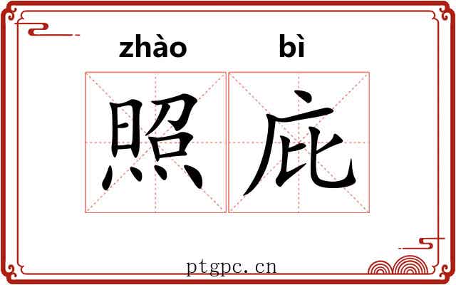 照庇