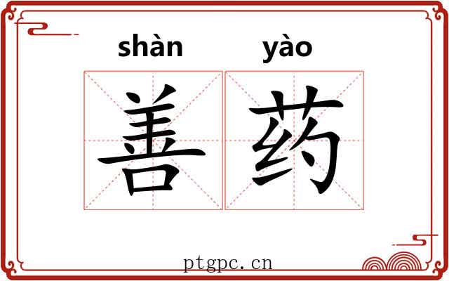 善药 善药