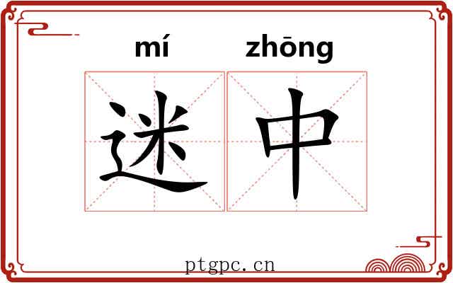 迷中