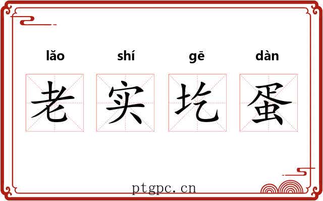 老实圪蛋