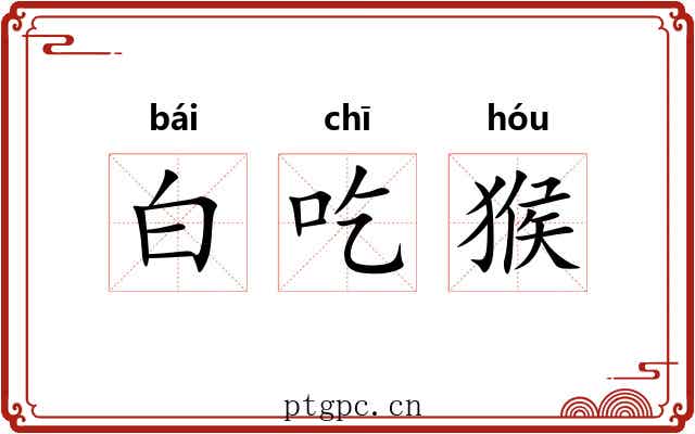 白吃猴