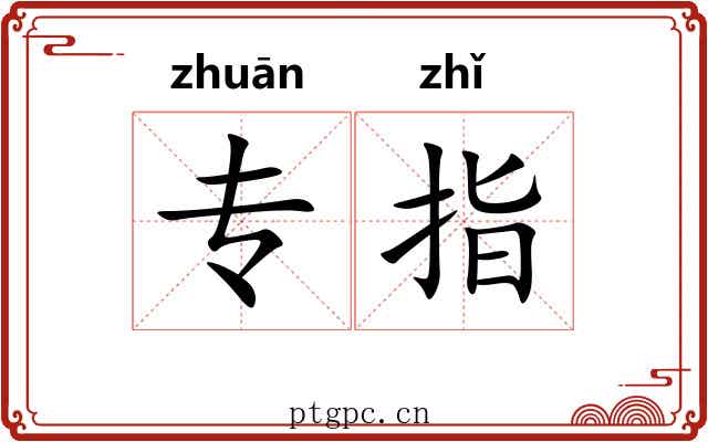 专指