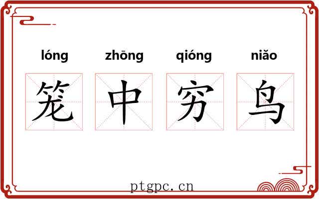 笼中穷鸟