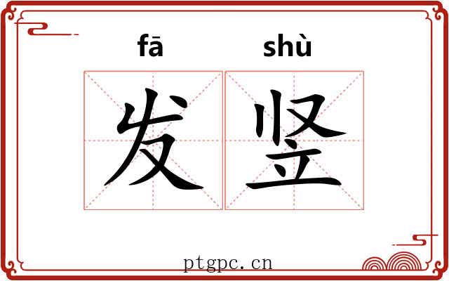 发竖 发竖