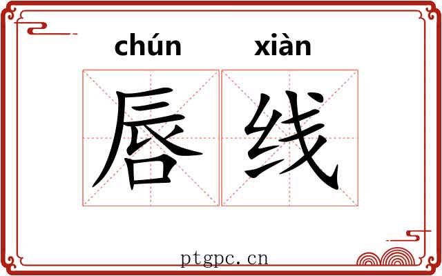 唇线