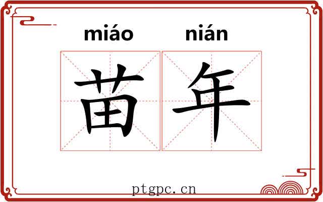 苗年 苗年