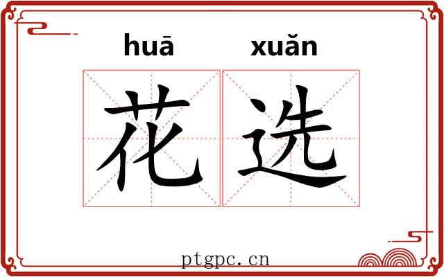 花选 花选