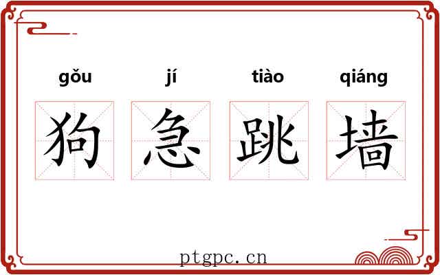 狗急跳墙 狗急跳墙